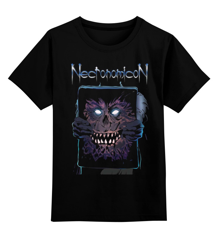 

Детская футболка Printio Necronomicon цв.черный р.116, 0000000876264