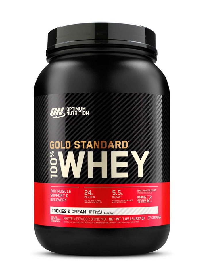 Сывороточный протеин Optimum Nutrition Gold Standard 100% Whey 1,85 lb Cookies and Cream