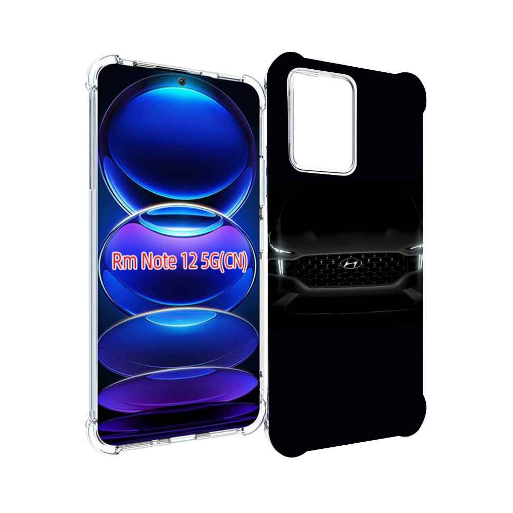 

Чехол MyPads hyundai 2 для Xiaomi Redmi Note 12, Прозрачный, Tocco