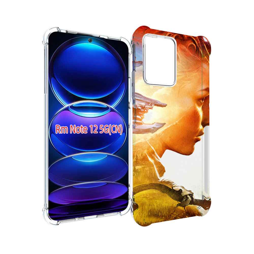 

Чехол MyPads Horizon Zero Dawn art для Xiaomi Redmi Note 12, Прозрачный, Tocco
