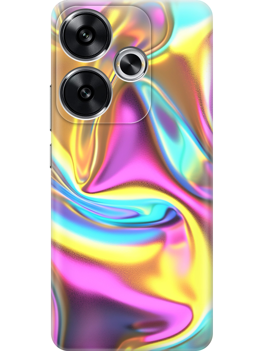 

Силиконовый чехол на Xiaomi Redmi Turbo 3, Poco F6 с принтом 806964, Прозрачный;желтый;фиолетовый, 783980831