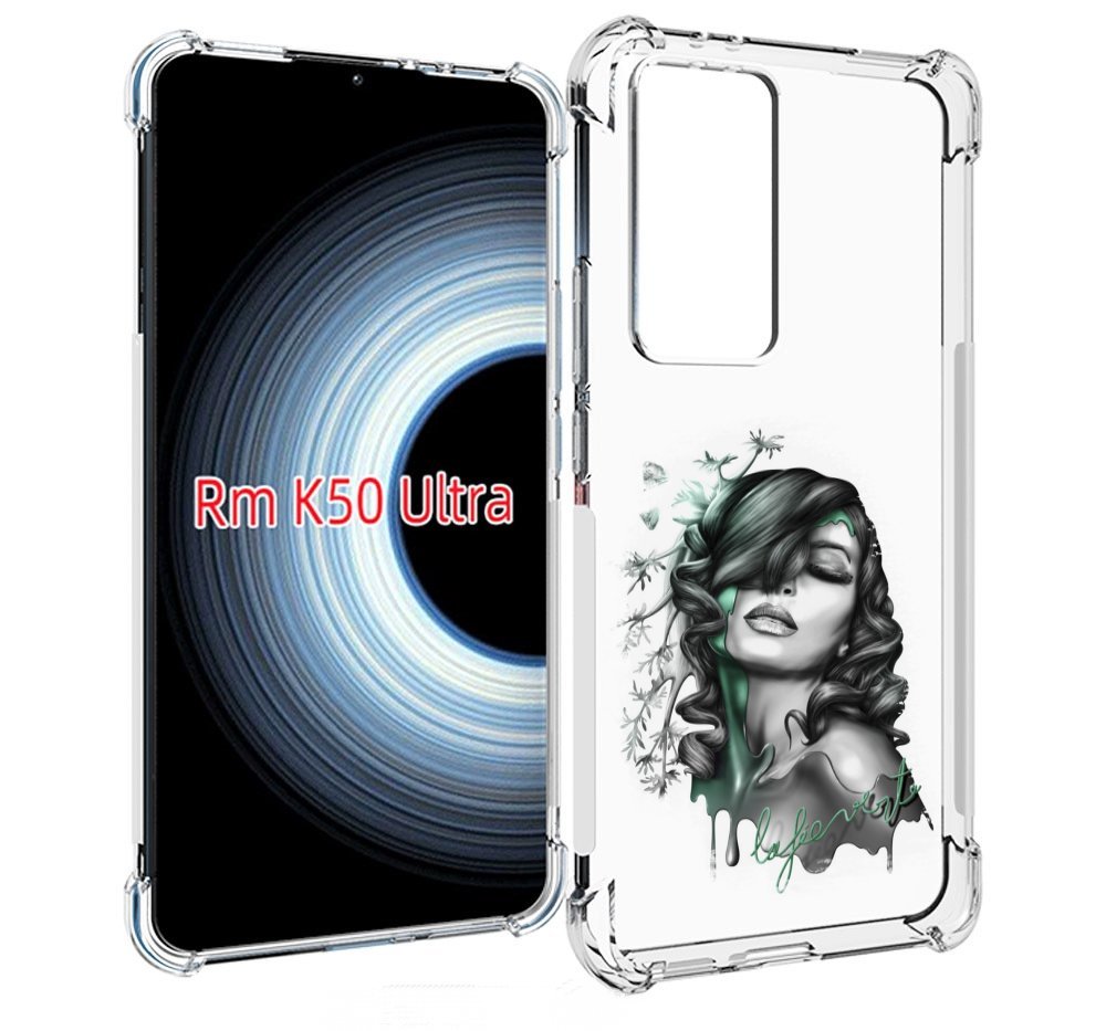 

Чехол MyPads Девушка 2 для Xiaomi 12T / Redmi K50 Ultra, Прозрачный, Tocco