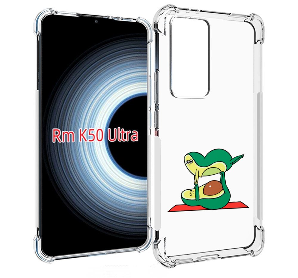 

Чехол MyPads Две-половинки для Xiaomi 12T / Redmi K50 Ultra, Прозрачный, Tocco