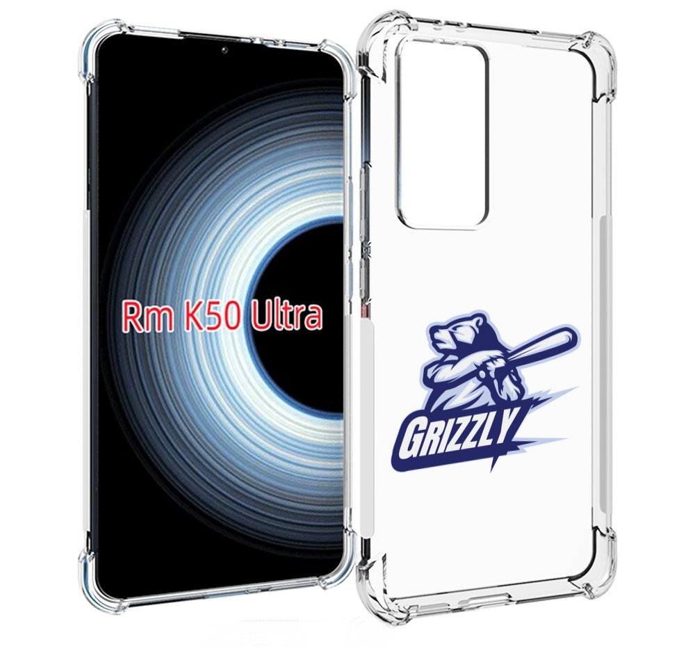 

Чехол MyPads Гризли для Xiaomi 12T / Redmi K50 Ultra, Прозрачный, Tocco