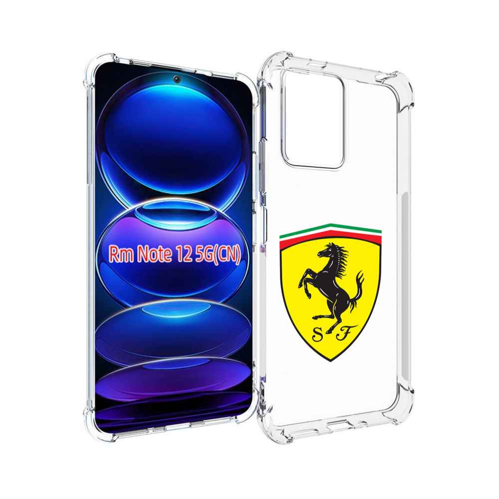 

Чехол MyPads Ferrari-3 мужской для Xiaomi Redmi Note 12, Прозрачный, Tocco