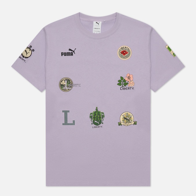 

Женская футболка Puma x Liberty Badge фиолетовый, Размер L, x Liberty Badge