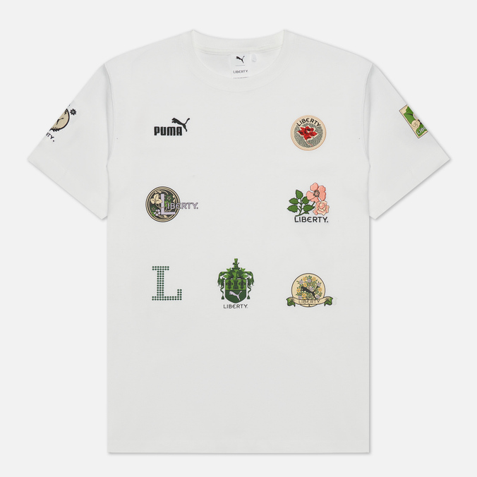 

Женская футболка Puma x Liberty Badge белый, Размер L, x Liberty Badge