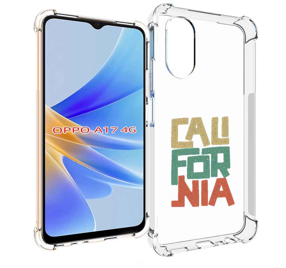 

Чехол MyPads Графический-дизайн для OPPO A17, Прозрачный, Tocco