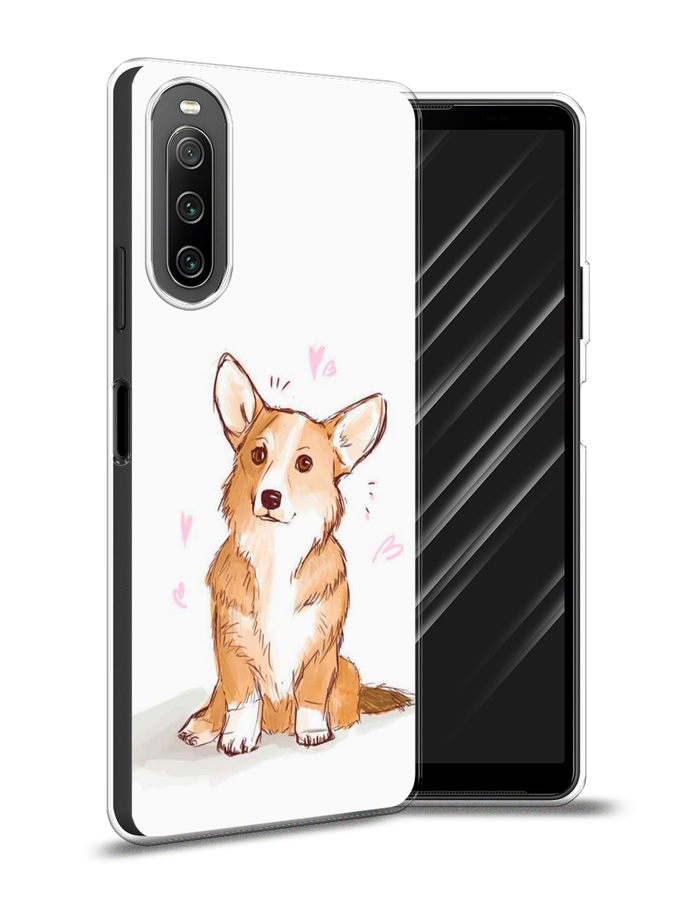

Чехол Awog на Sony Xperia 10 IV "Корги любовь", Разноцветный, 55250-1