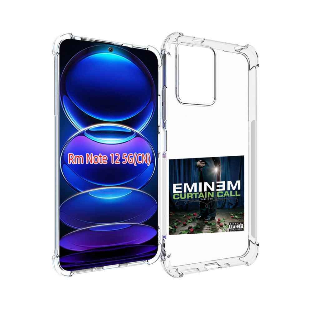 

Чехол MyPads Eminem Curtain Call The hits для Xiaomi Redmi Note 12, Прозрачный, Tocco