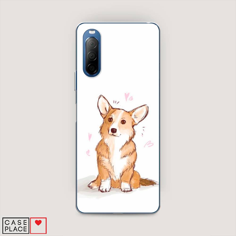 

Чехол Awog на Sony Xperia 10 II "Корги любовь", Разноцветный, 54650-1