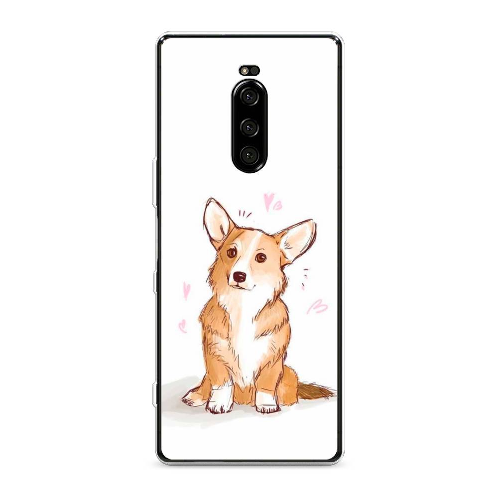 

Чехол Awog на Sony Xperia 1/XZ4 "Корги любовь", Разноцветный, 54250-1