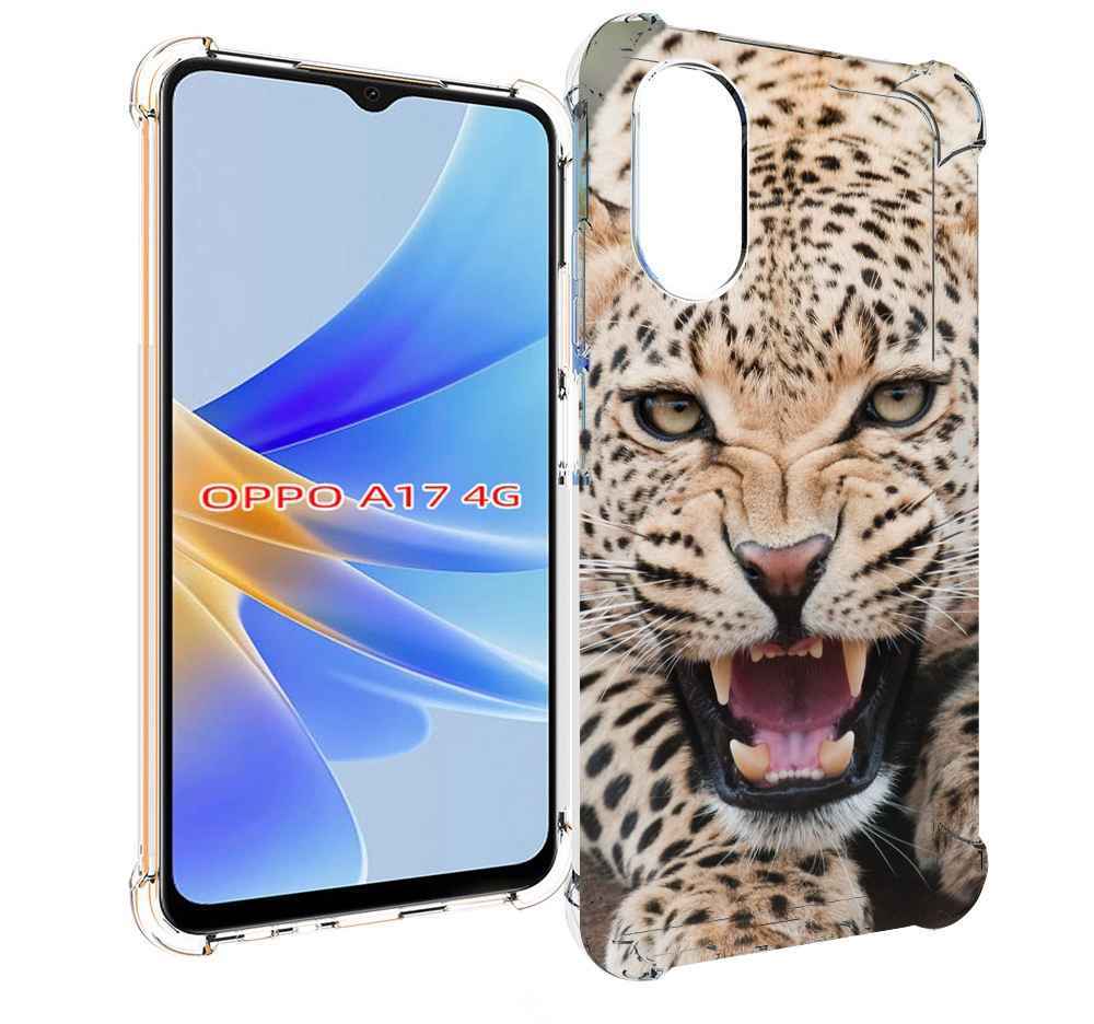 

Чехол MyPads Гепард-красивый мужской для OPPO A17, Прозрачный, Tocco