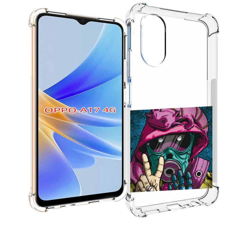 

Чехол MyPads Всем-мир для OPPO A17, Прозрачный, Tocco