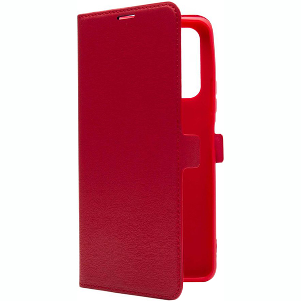 фото Чехол borasco book case для redmi note 10t, красный (40313)