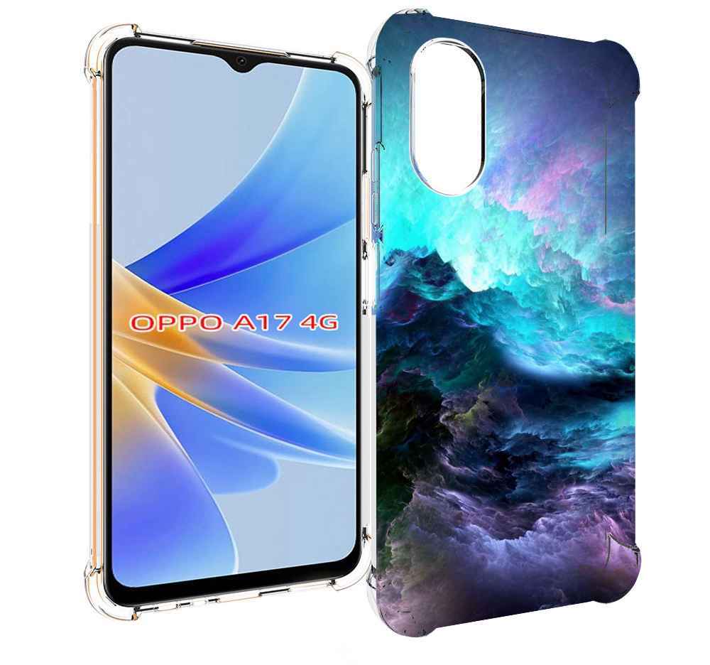 

Чехол MyPads Волна для OPPO A17, Прозрачный, Tocco
