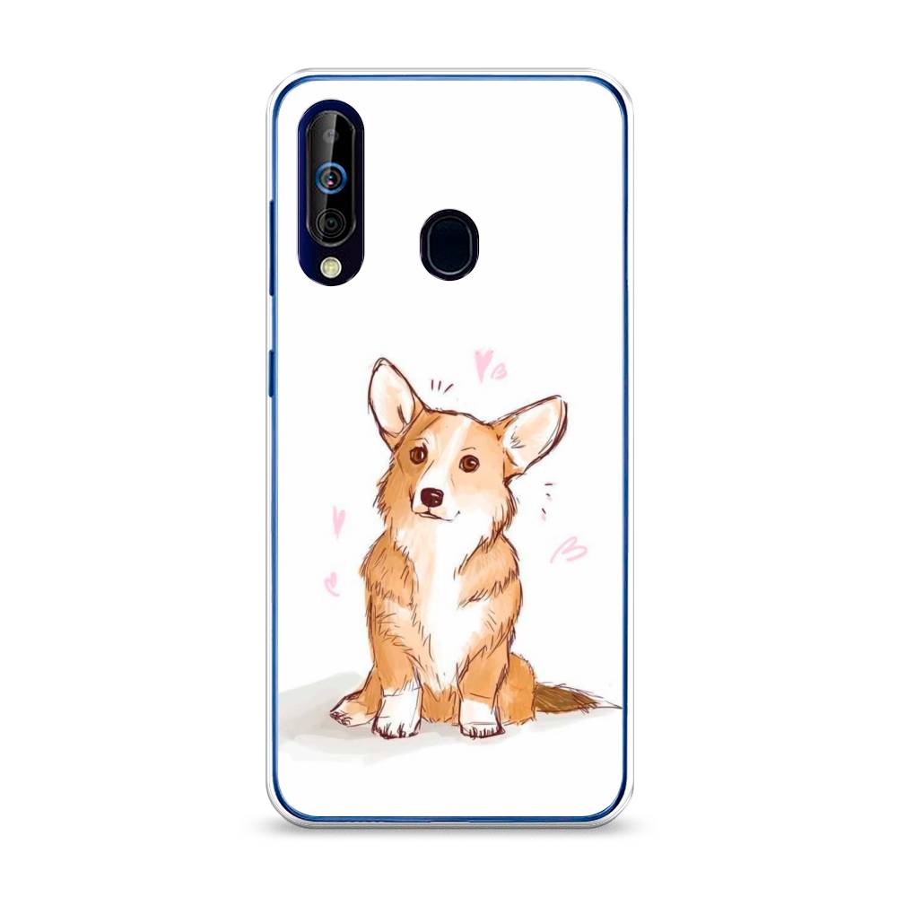 

Чехол Awog на Samsung Galaxy A60/M40 "Корги любовь", Разноцветный, 28250-1