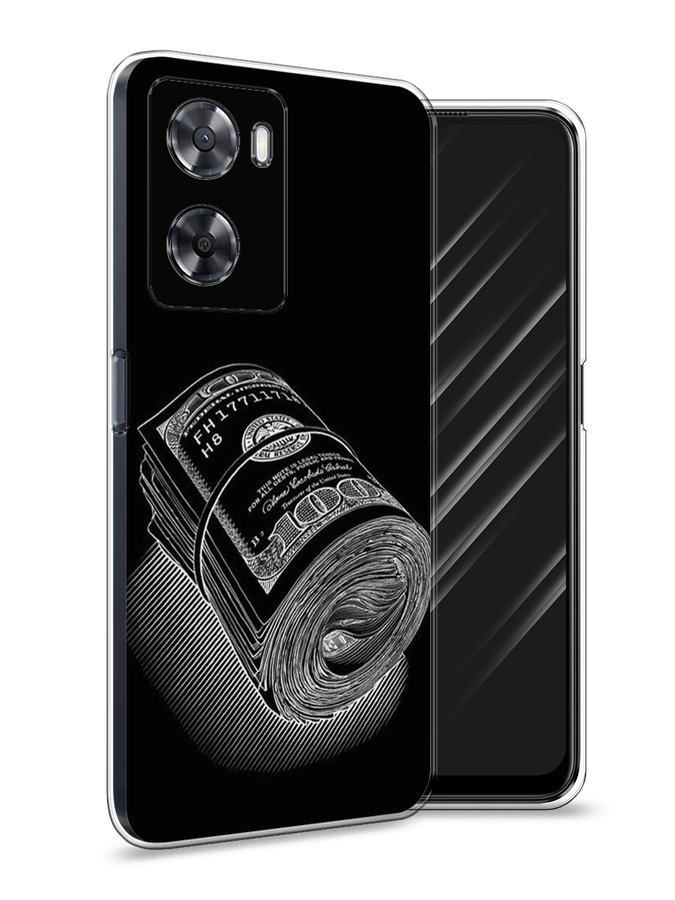 

Чехол Awog на Oppo A77s 4G "Кубышка денег", Черный;серебристый, 2511950-5