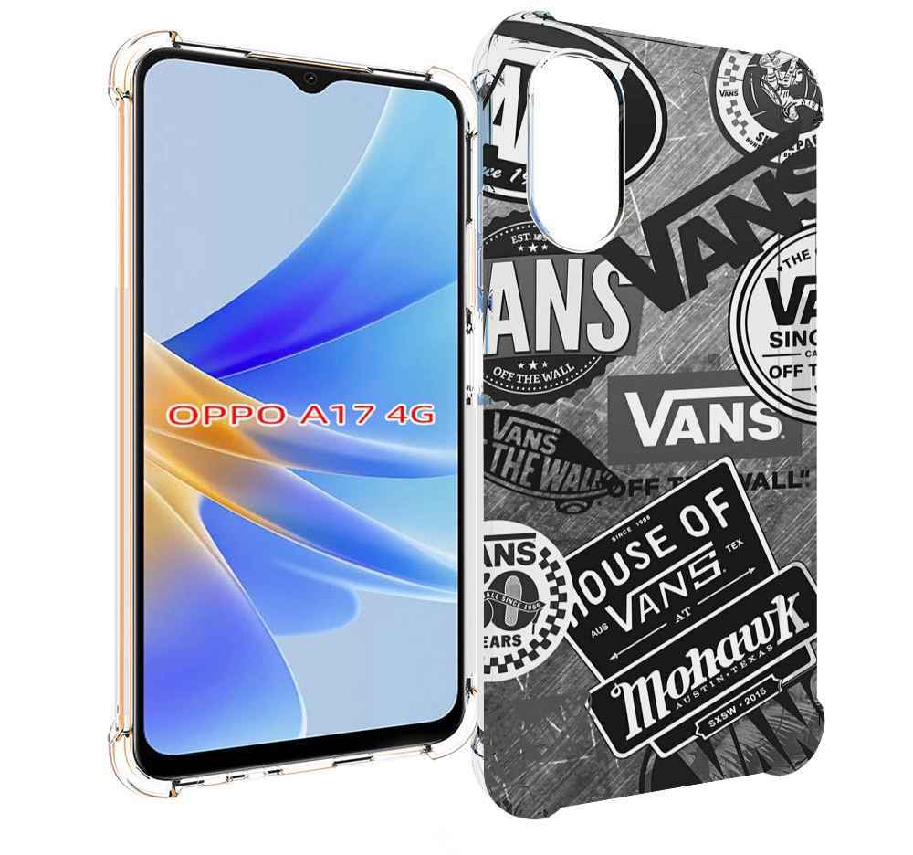 

Чехол MyPads Ванс-постер для OPPO A17, Прозрачный, Tocco
