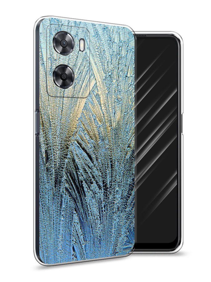 

Чехол Awog на Oppo A77s 4G "Лёд", Голубой, 2511950-4