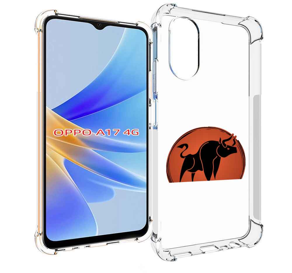 

Чехол MyPads Бык-2 для OPPO A17, Прозрачный, Tocco