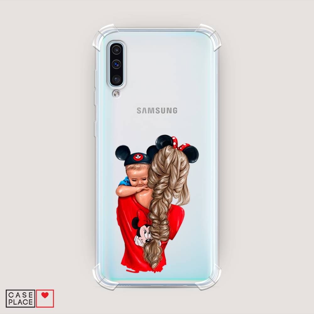 фото Противоударный силиконовый чехол "baby mouse" на samsung galaxy a30s awog