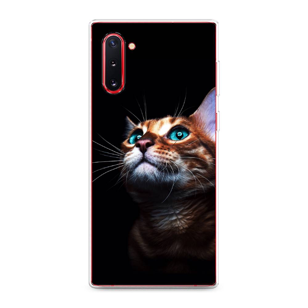 

Чехол Awog на Samsung Galaxy Note 10 "Мечтательный кот", Разноцветный, 28650-1