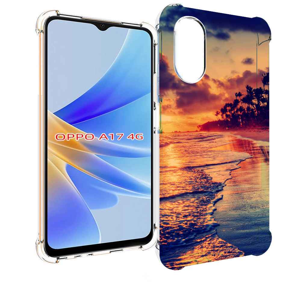 

Чехол MyPads Берег для OPPO A17, Прозрачный, Tocco
