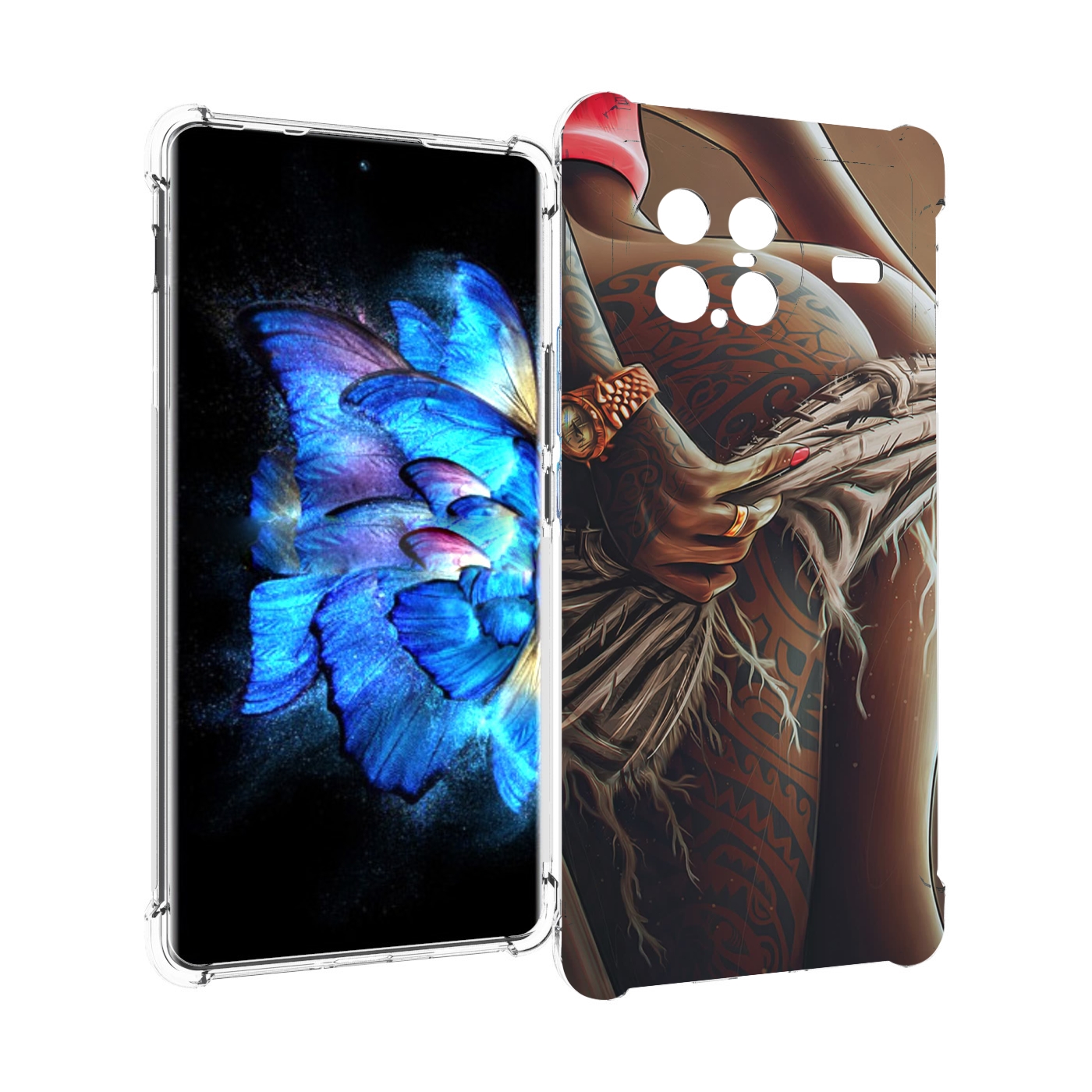 

Чехол MyPads полуголая девушка фотография женский для Vivo X Note 5G, Прозрачный, Tocco