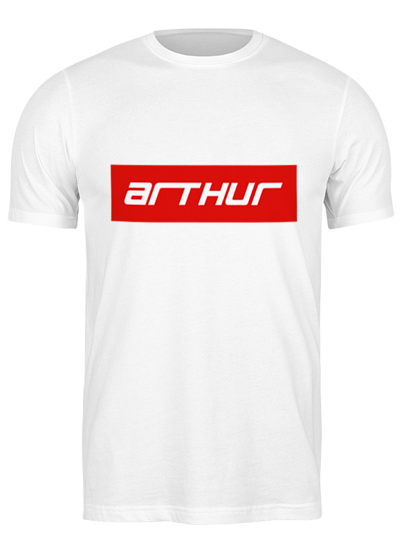 

Футболка мужская Printio Arthur белая M, Белый, Arthur
