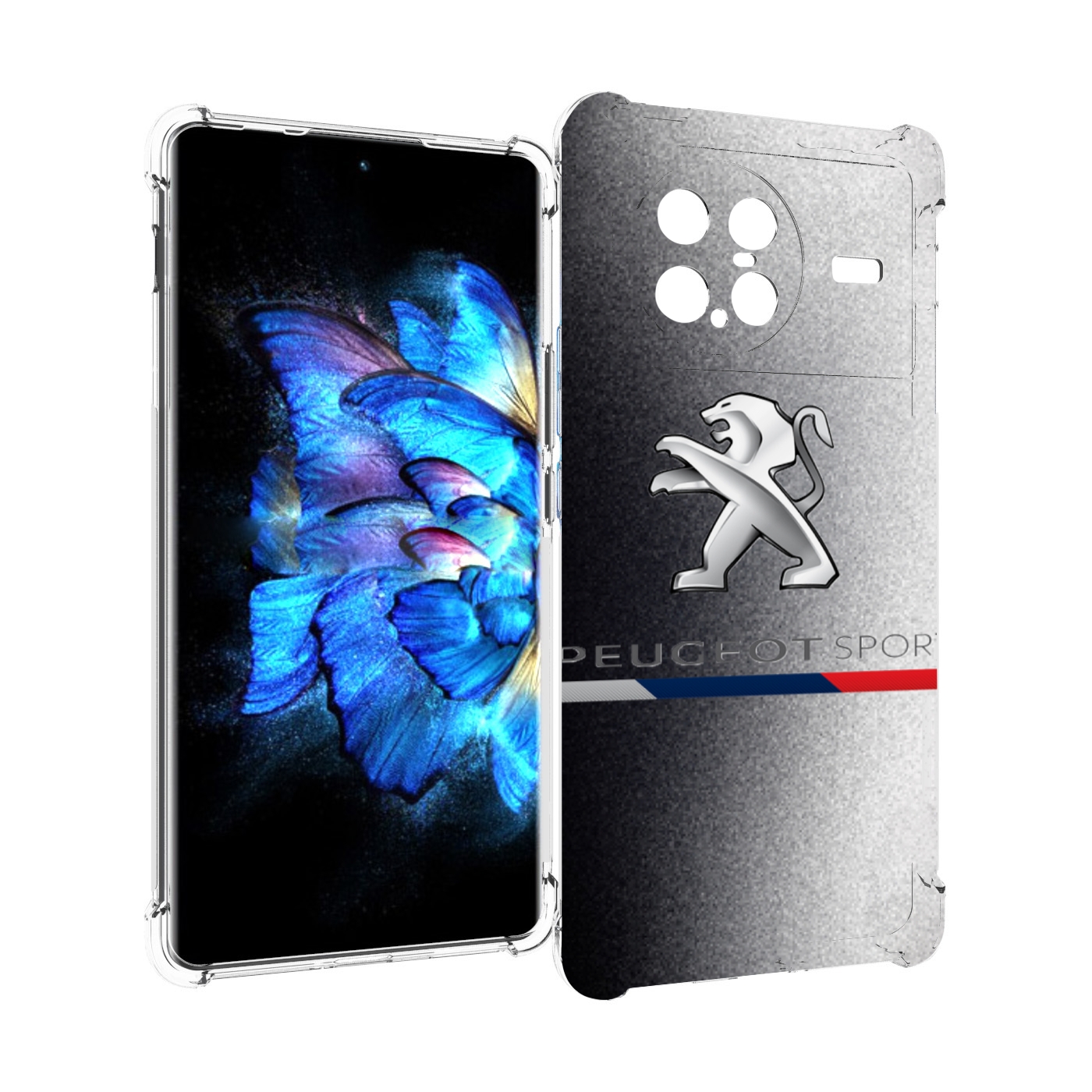 

Чехол MyPads peugeot-1 для Vivo X Note 5G, Прозрачный, Tocco
