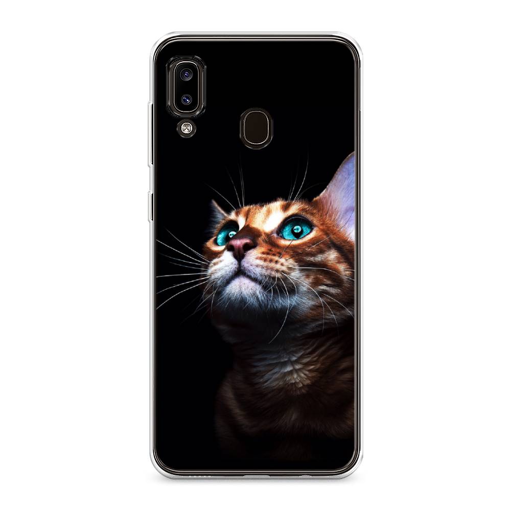 

Чехол Awog на Samsung Galaxy A30/A20 "Мечтательный кот", Разноцветный, 27550-1