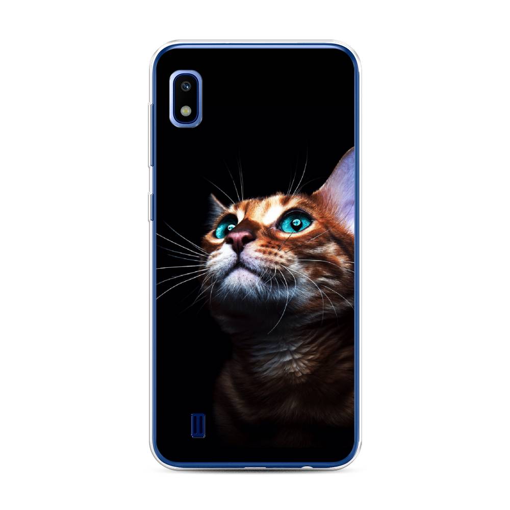 

Чехол Awog на Samsung Galaxy A10 "Мечтательный кот", Разноцветный, 27950-1