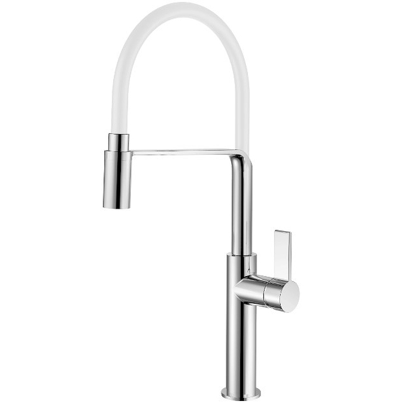 

Смеситель для кухонной мойки с гибким изливом RUSH (MS9035-35White), Белый