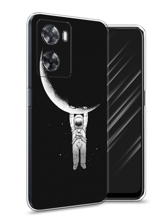 

Чехол Awog на Oppo A77s 4G "Космонавт", Белый;черный, 2511950-4