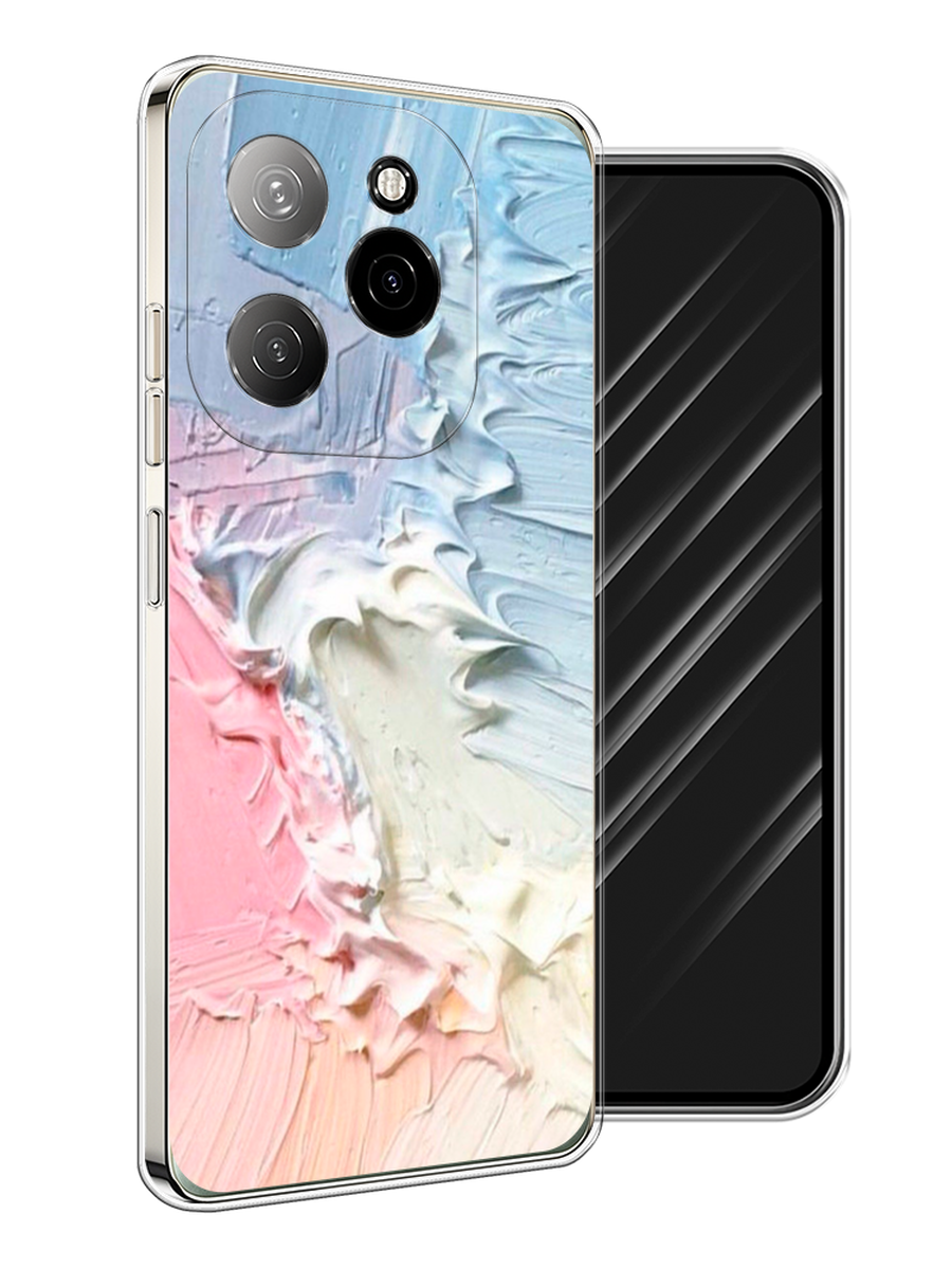 

Чехол Awog на Tecno Spark 20 Pro 5G "Фруктовое мороженное", Голубой;розовый;желтый, 305750-1