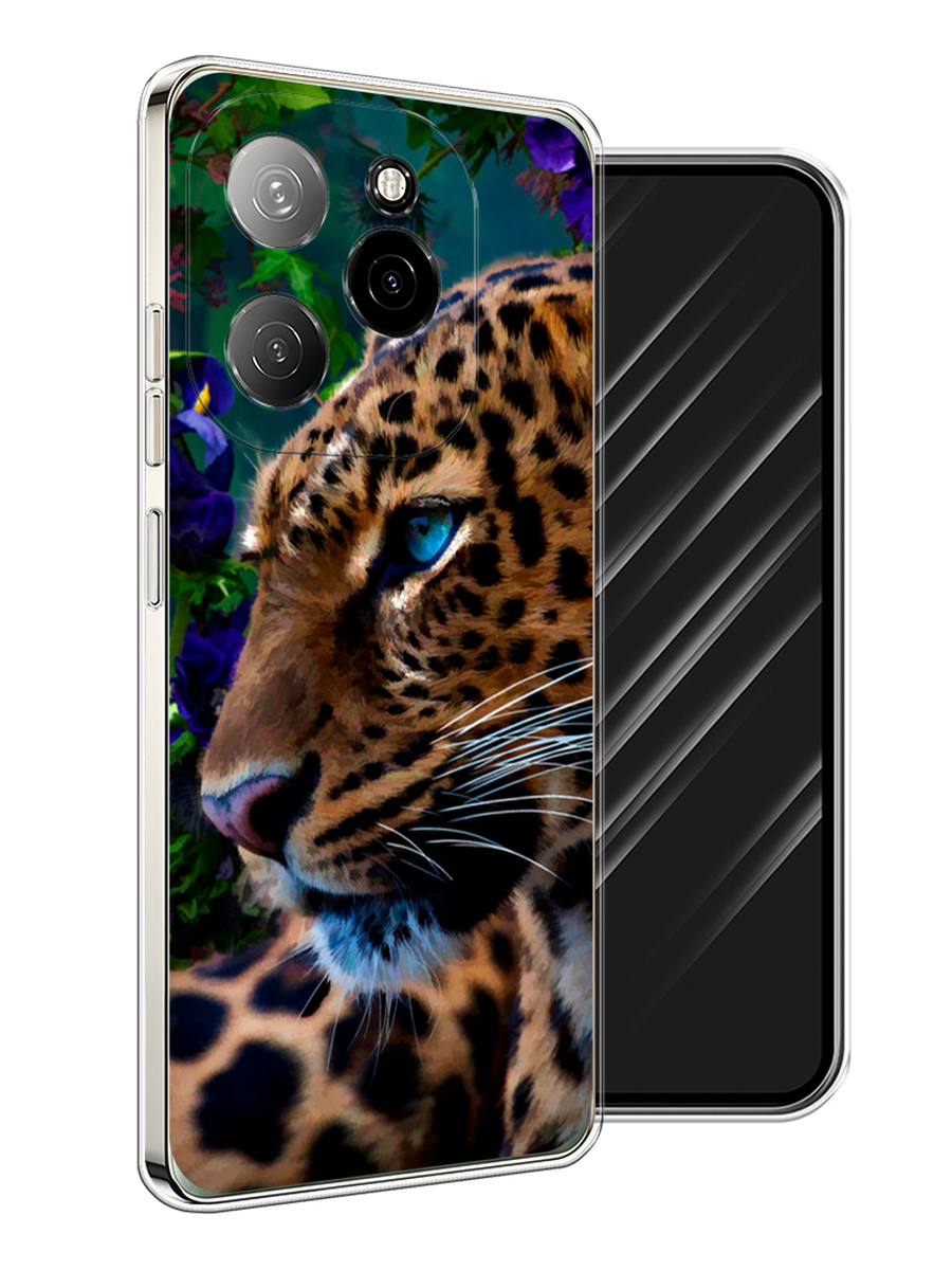 

Чехол Awog на Tecno Spark 20 Pro 5G "Хищный взгляд", Оранжевый;зеленый;фиолетовый, 305750-1
