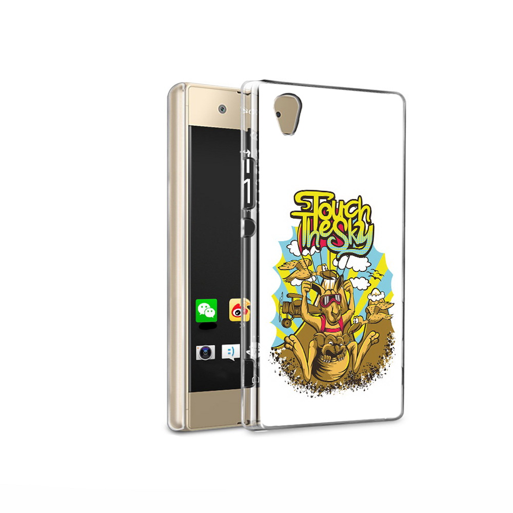 Чехол MyPads Tocco для Sony Xperia XA1 Ultra нарисованное кенгуру комикс (PT67027.252.505)