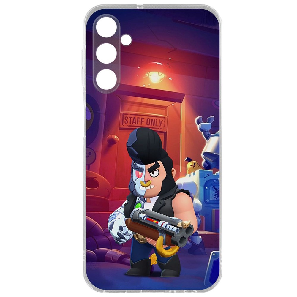 

Чехол-накладка Brawl Stars-Б-800 для Samsung Galaxy A24 (A245), Прозрачный