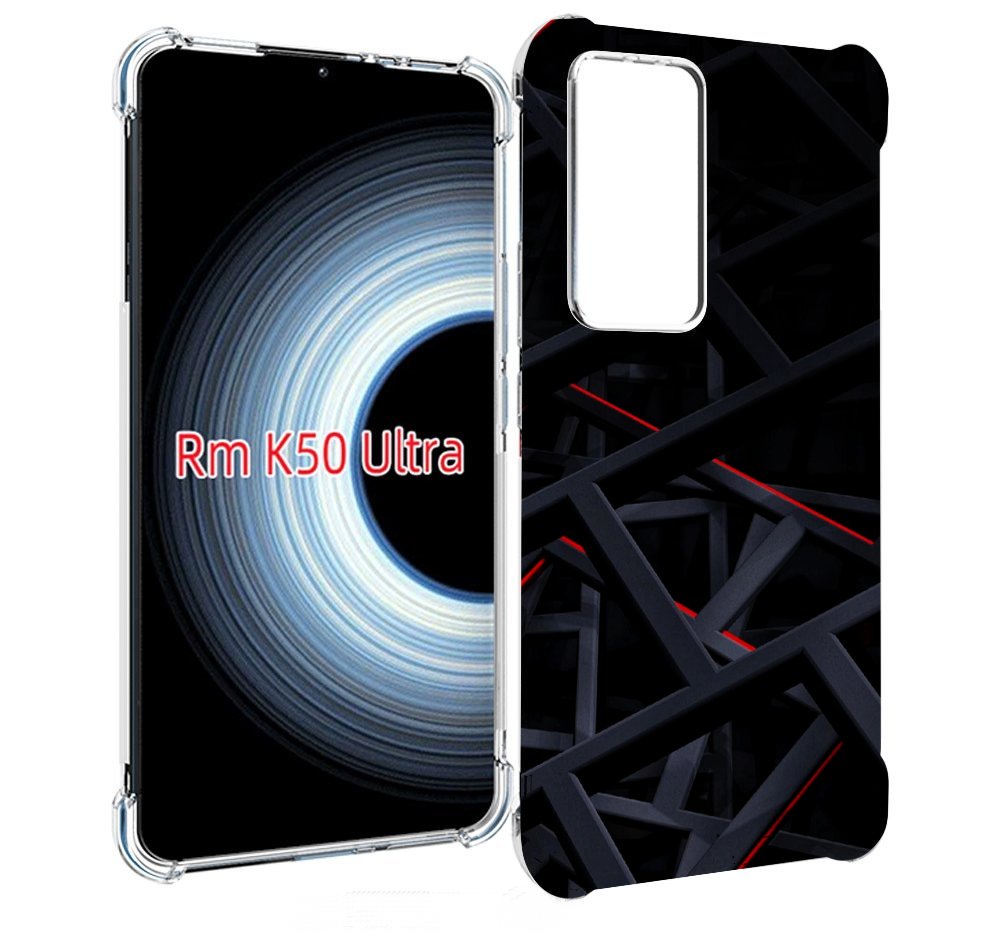 Чехол MyPads Геометрия для Xiaomi 12T / Redmi K50 Ultra