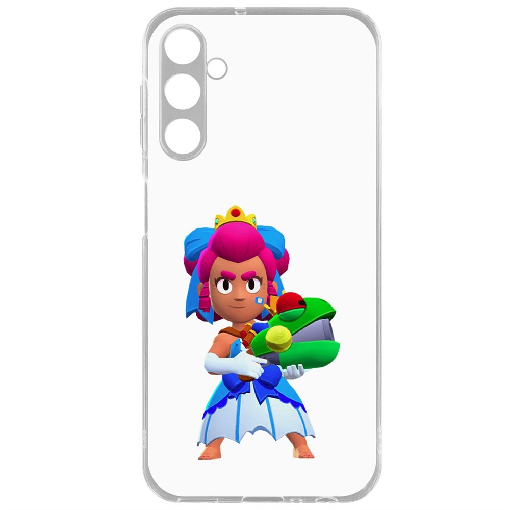 Чехол-накладка Brawl Stars-Принцесса Шелли для Samsung Galaxy A24 (A245)
