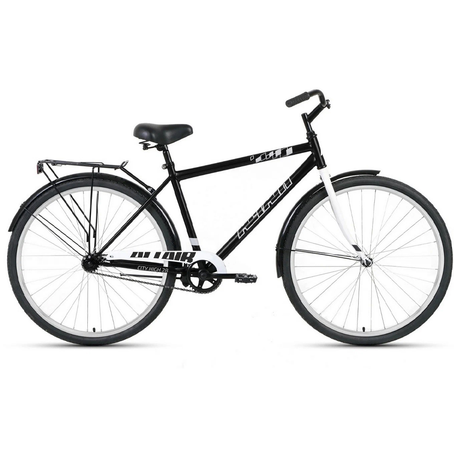 

Велосипед дорожный Altair City high FR 28" рама 19" черно-серый