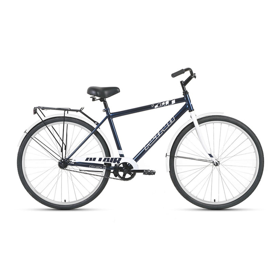 

Велосипед дорожный Altair City high FR 28" рама 19" темно-синий серый