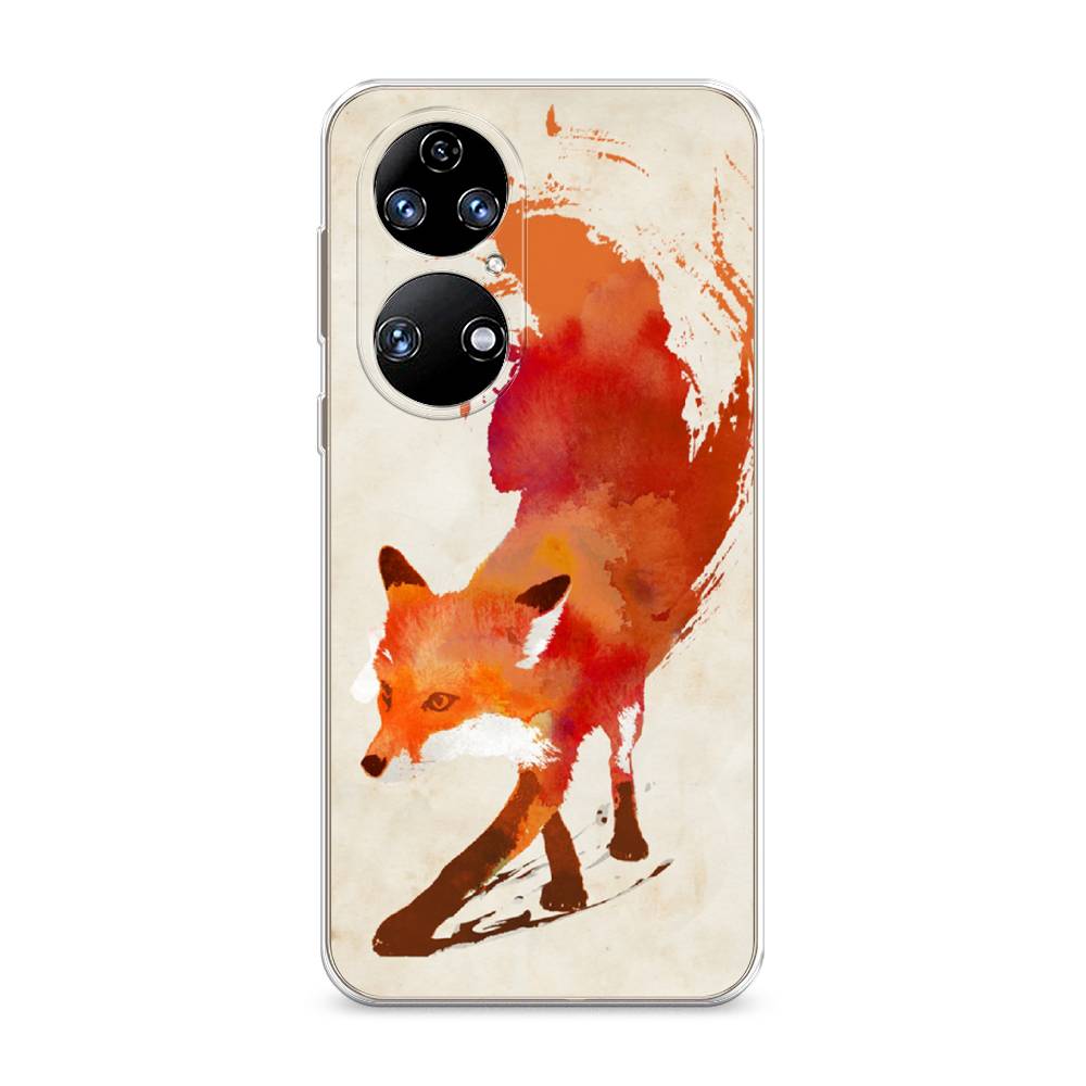 

Чехол Awog на Huawei P50 "Лиса", Оранжевый, 6104950-10