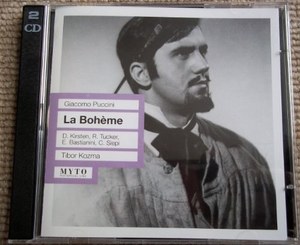 Puccini: La Boheme. / Dorothy Kirsten; Richard Tucker; Ettore Bastianini. 1957