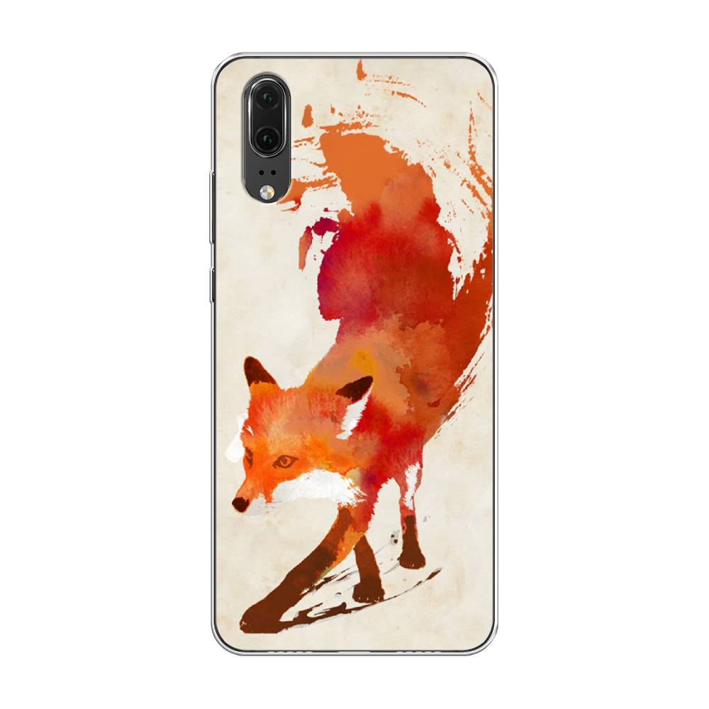 

Чехол Awog на Huawei P20 "Лиса", Оранжевый, 64350-10