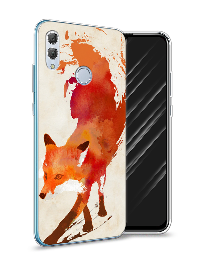 

Чехол Awog на Huawei P Smart 2019 "Лиса", Оранжевый, 67250-10
