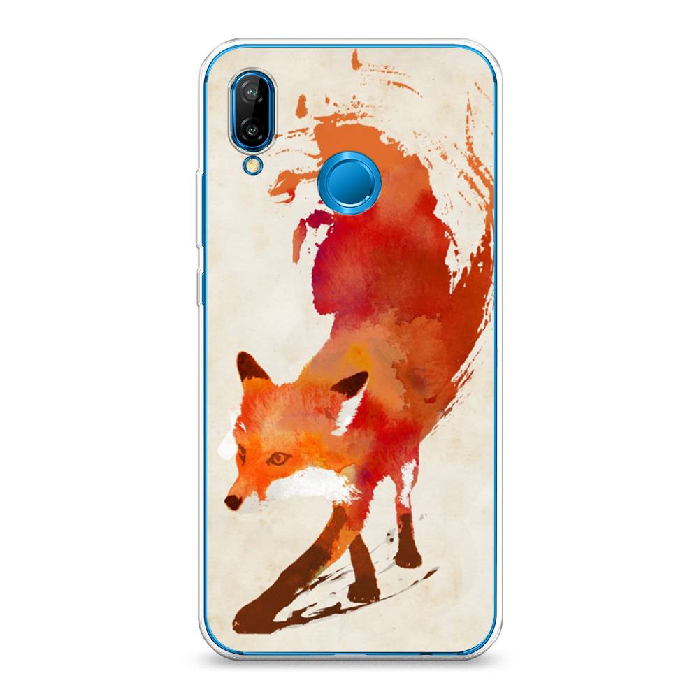 

Чехол Awog на Huawei Nova 3E "Лиса", Оранжевый, 65650-10