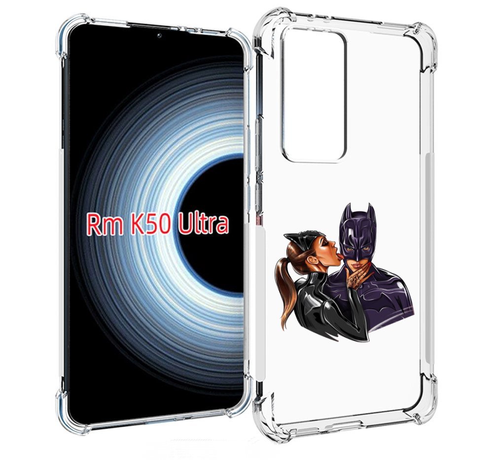 

Чехол MyPads Бэтман для Xiaomi 12T / Redmi K50 Ultra, Прозрачный, Tocco