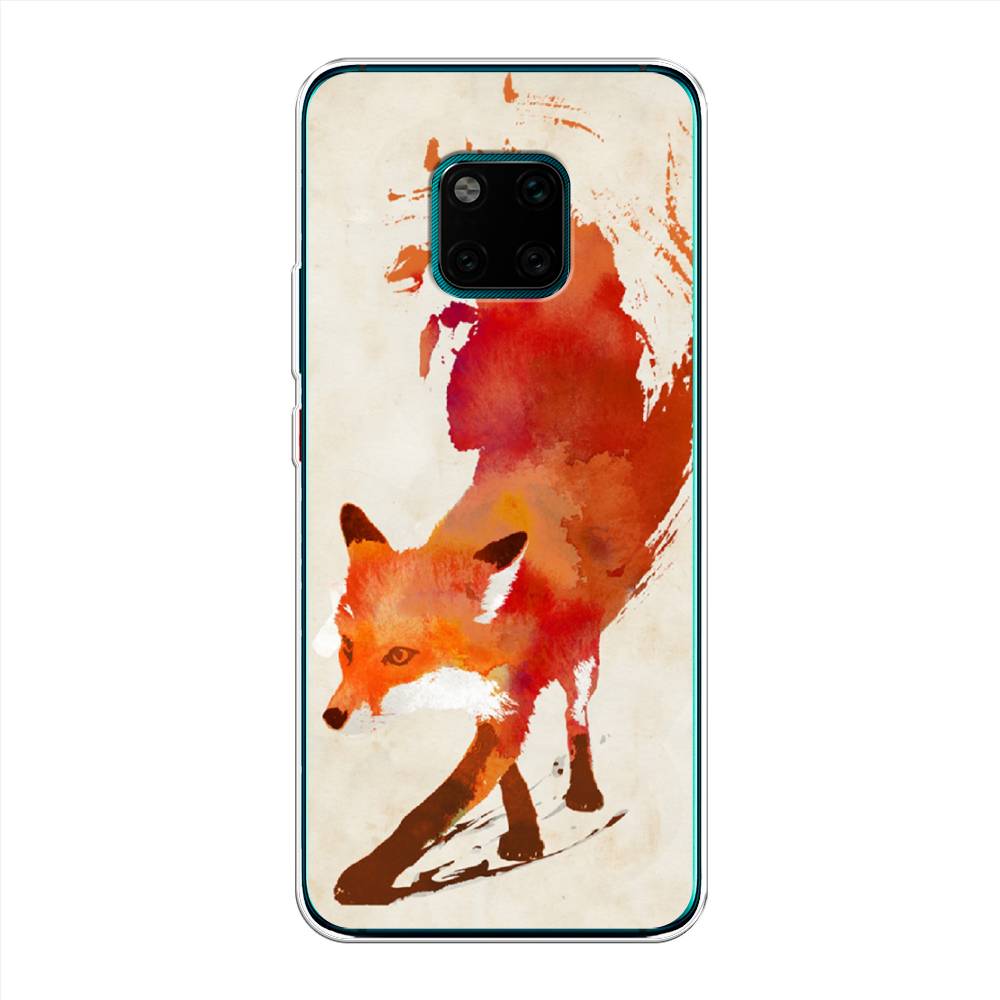 

Чехол Awog на Huawei Mate 20 Pro "Лиса", Оранжевый, 67050-10